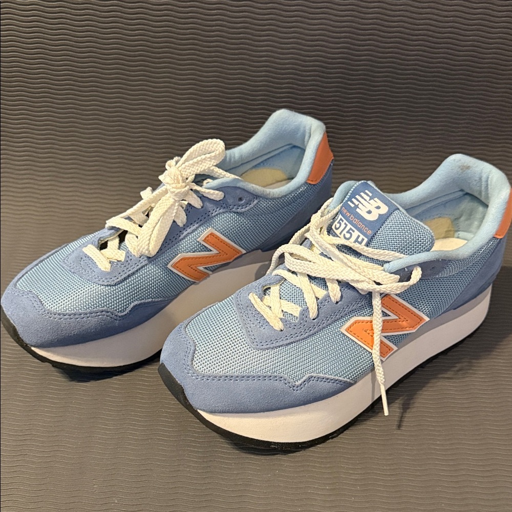 Like New! New Balance 515 H Blue and Orange Athletic Shoes